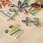 bloemen (gepersonaliseerd) legpuzzel (Zijkant)