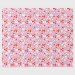 Bloemen geven kleur aan je wereld cadeaupapier