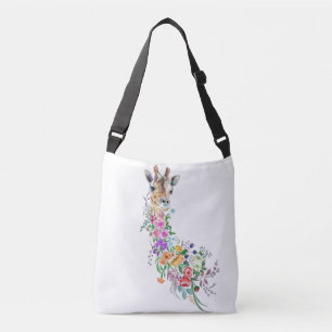 Bloemen Giraffe Crossbody Bag Tas