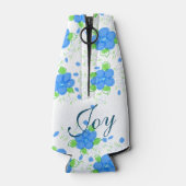  Bloemen Glazen Fles Sleeve Flesjeskoeler (Achterkant)