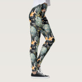 Bloemen: Goudvisvijver Leggings (Rechts)