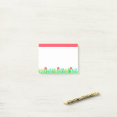 Bloemen & Gras Post-it® Notes (Op bureau)
