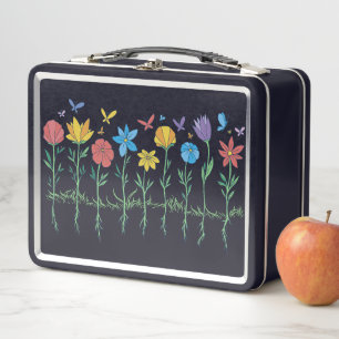 Bloemen groeien ontwerp