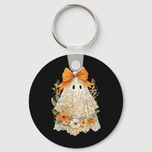 Bloemen Halloween Herfst Girly Ghost Lace Spo Sleutelhanger