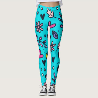 Bloemen & Hart Print Leggings