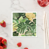 Bloemen/Hawaïaans/Tropisch blad Servet (Insitu)