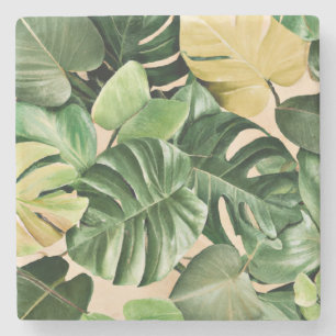 Bloemen/Hawaïaans/Tropisch blad Stenen Onderzetter
