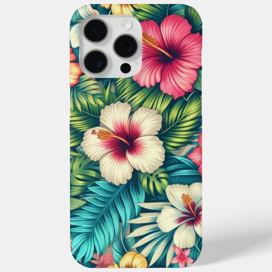 Bloemen Hawaïaans/tropisch Case-Mate iPhone Case (Achterkant)
