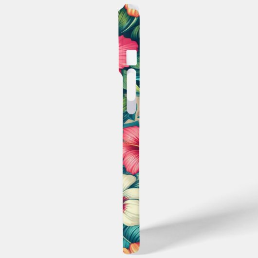 Bloemen Hawaïaans/tropisch Case-Mate iPhone Case (Achterkant / Links)