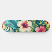 Bloemen Hawaïaans/tropisch Skateboard (Horizontaal)