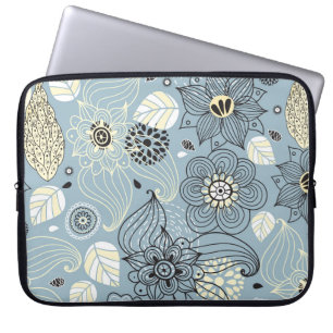 Bloemen herfst: Elegant seizoensgebonden ontwerp Laptop Sleeve