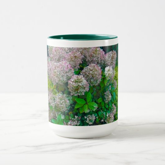 Bloemen/hortensia's Mok (Midden)