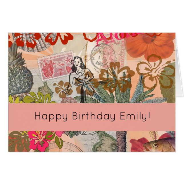  bloemen Hula Colorful Hawaiian Tropical (Voorkant Horizontaal)