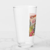 bloemen Hula Colorful Hawaiian Tropical Glas (Rechts)