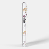 Bloemen Hummingbird iPhone Case - Moederdag Gift (Achterkant / Rechts)