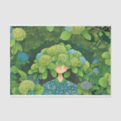 Bloemen Hydrangea Pet Leuke Tuin Decoupage Links 1 Tissuepapier (Voorkant)