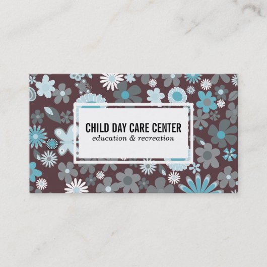 Bloemen III | Illustratief Visitekaartje (Voorkant)