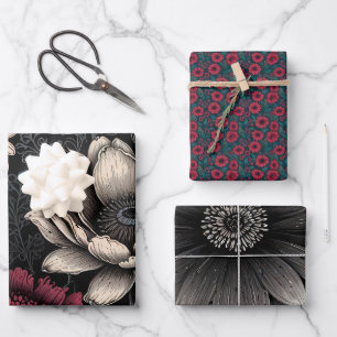 Bloemen Illustratie bloemen Inpakpapier Vel