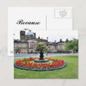 bloemen in bloesem voor Turkse baden in ha Briefkaart (Voorkant / Achterkant)