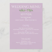 Bloemen in Bloom - het Menu van de Ontvangst van h (Achterkant)