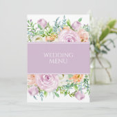 Bloemen in Bloom - het Menu van de Ontvangst van h (Staand voorkant)