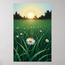 Bloemen in de Sun Wall Art