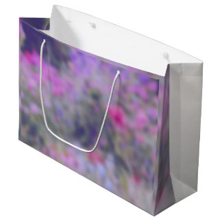 Bloemen in de tuin roze paars mooie natuur groot cadeauzakje