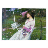 Bloemen in de wind, John William Waterhouse Groot Cadeauzakje (Achterkant)