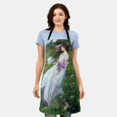 Bloemen in de wind, John William Waterhouse Schort (Gedragen)