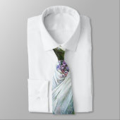 Bloemen in de wind, John William Waterhouse Stropdas (Gebonden)