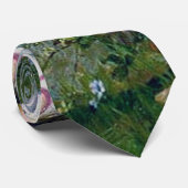 Bloemen in de wind, John William Waterhouse Stropdas (Opgerold)