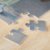 Bloemen in een Crystal Vase Manet Impressionist Legpuzzel (Zijkant)