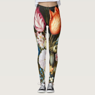 bloemen in een glas Ambrosius Bosschaer Leggings