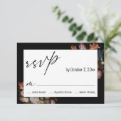 "Bloemen in een glas" van Ambrosius Bosschaert RSVP Kaartje (Staand voorkant)