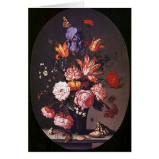 Bloemen in een glasvaas