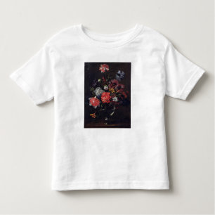 Bloemen in een glasvaas kinder shirts