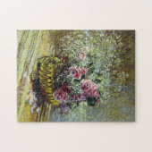 Bloemen in een Pot Monet Fine Art Legpuzzel (Horizontaal)