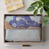 Bloemen in een Rococo Vase, Paul Cezanne Tissuepapier (Geschenk)