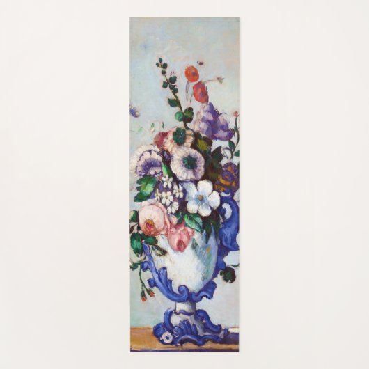 Bloemen in een Rococo Vase, Paul Cezanne Yogamat (Voorkant)