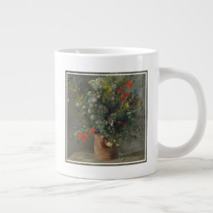 Bloemen in een vaas, c.1866 extra grote beker