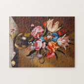  Bloemen in een Vaas Legpuzzel (Horizontaal)