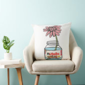 Bloemen in een vaas met chocolade kussen (Stoel)