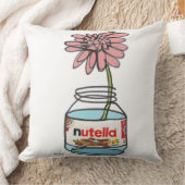 Bloemen in een vaas met chocolade kussen (Deken)