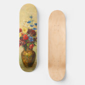 bloemen in een Vase (1910) door Odilon Redon Skateboard (Voorkant)