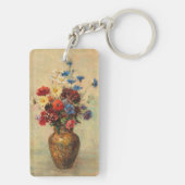 Bloemen in een Vase, c.1910 Sleutelhanger (achterkant)