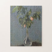 Bloemen in een Vase Monet Fine Art Legpuzzel (Verticaal)