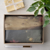 Bloemen in een Vase  olieafbrekende ontleding Tissuepapier (Geschenk)