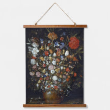 Bloemen in een Woodenschip Jan Brueghel de Ouder