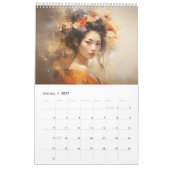 Bloemen in haar haar 2026 Kalender (Jan 2027)
