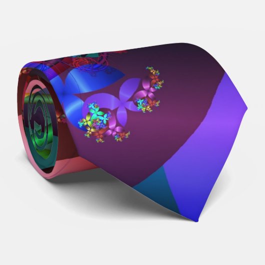 Bloemen in het Stropdas (Opgerold)